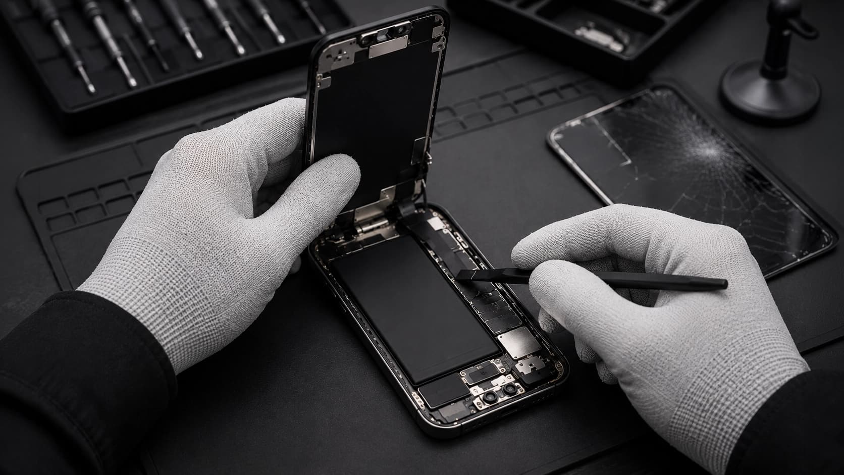 Réparation écran smartphone ClikClak Lausanne
